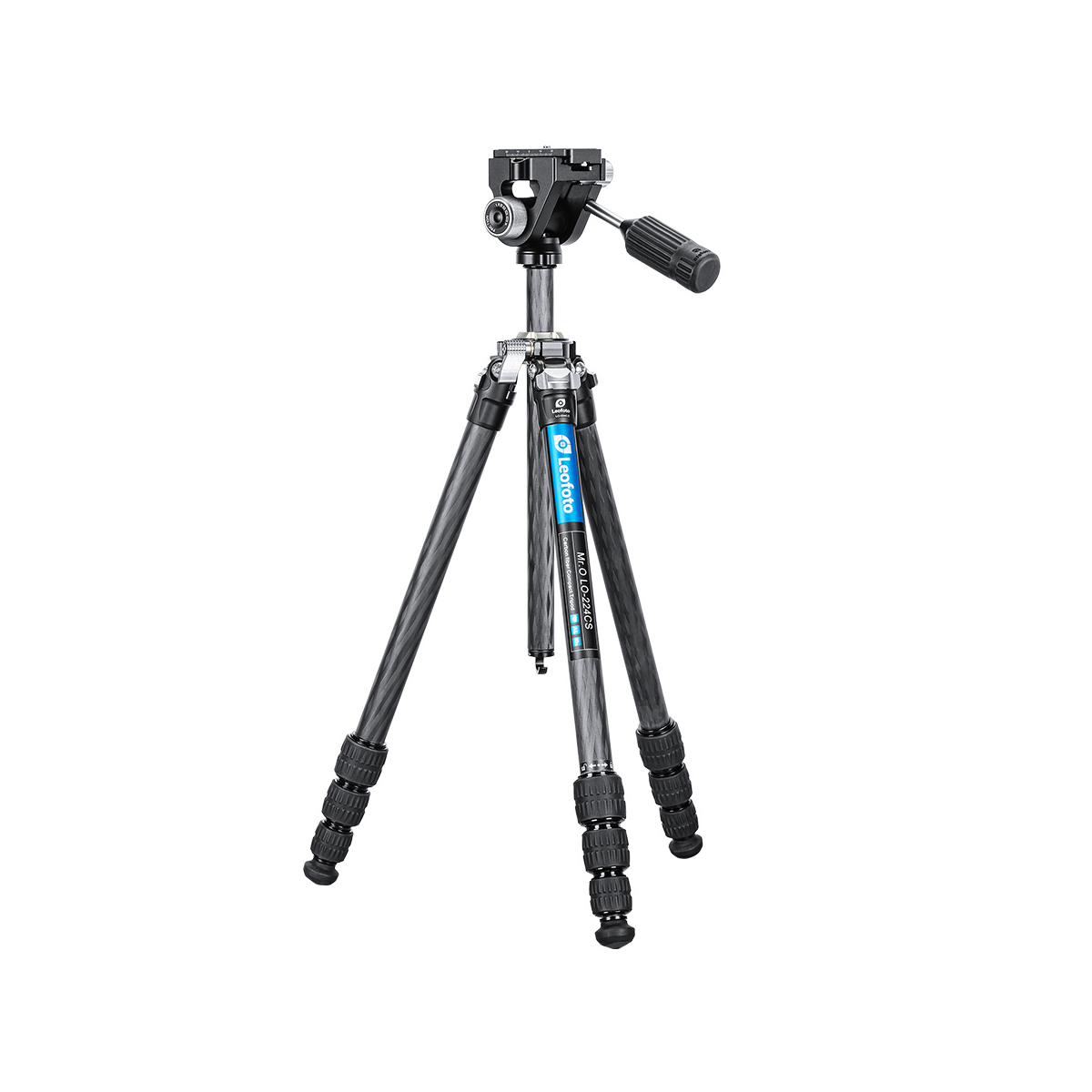 Штатив трипод Leofoto LO-224CS+ SW-02 с центральной колонной Carbon - фото 1