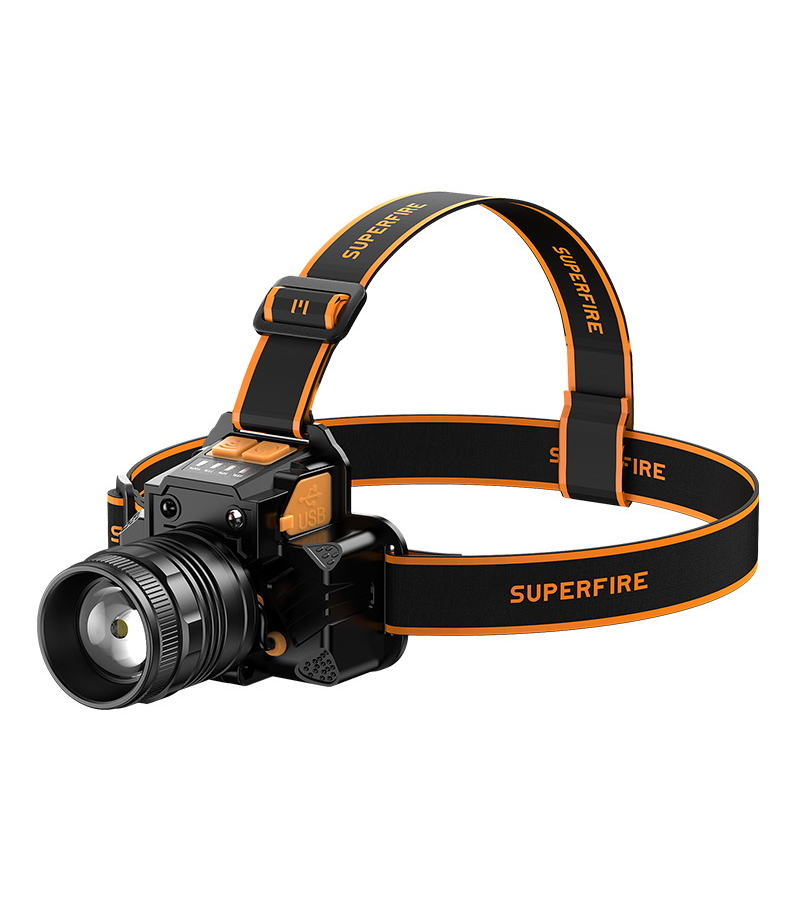 Фонарь Superfire HL58 налобный 350 Lumens - фото 1