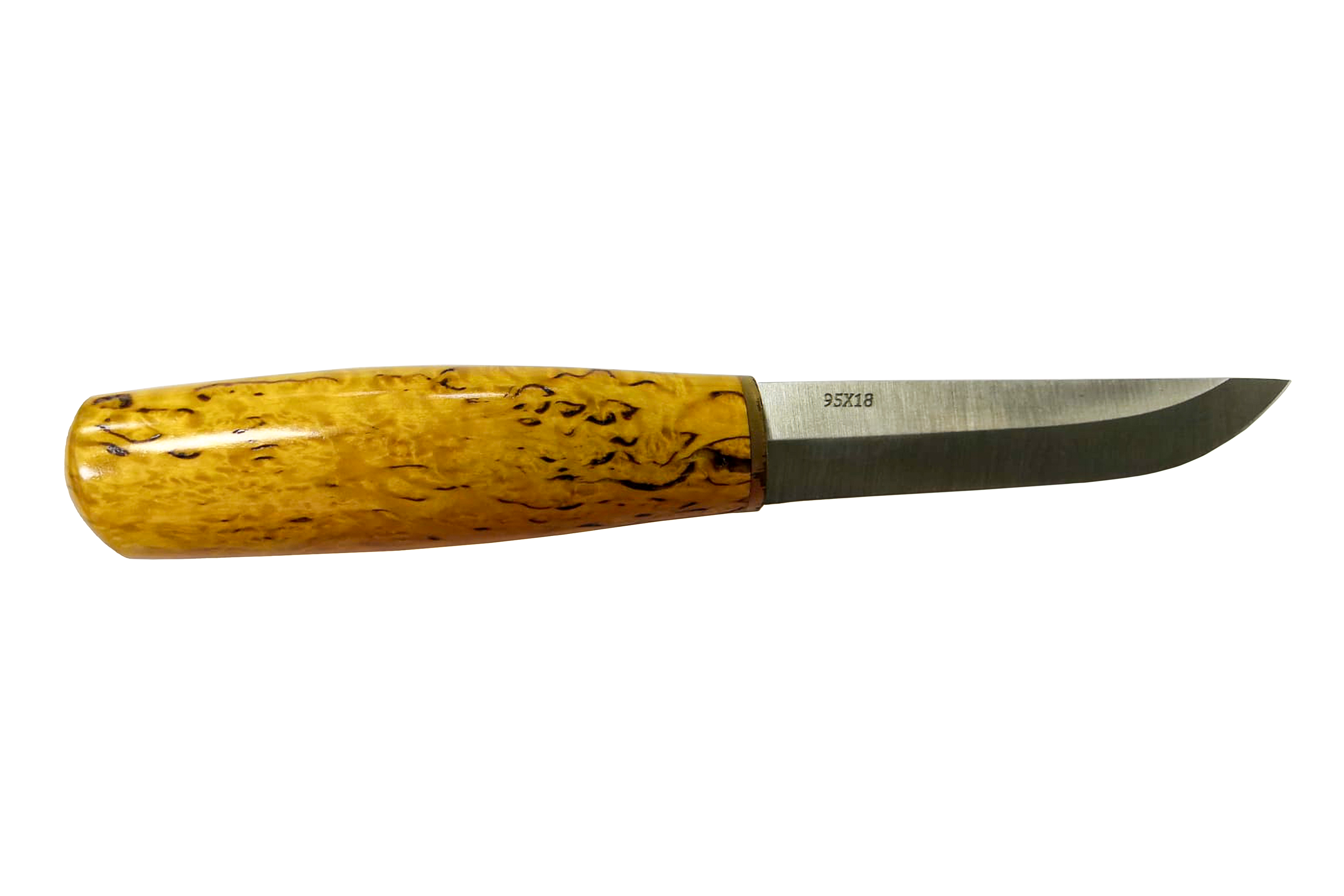 Нож Северная Корона Матти нержавеющая сталь карельская береза