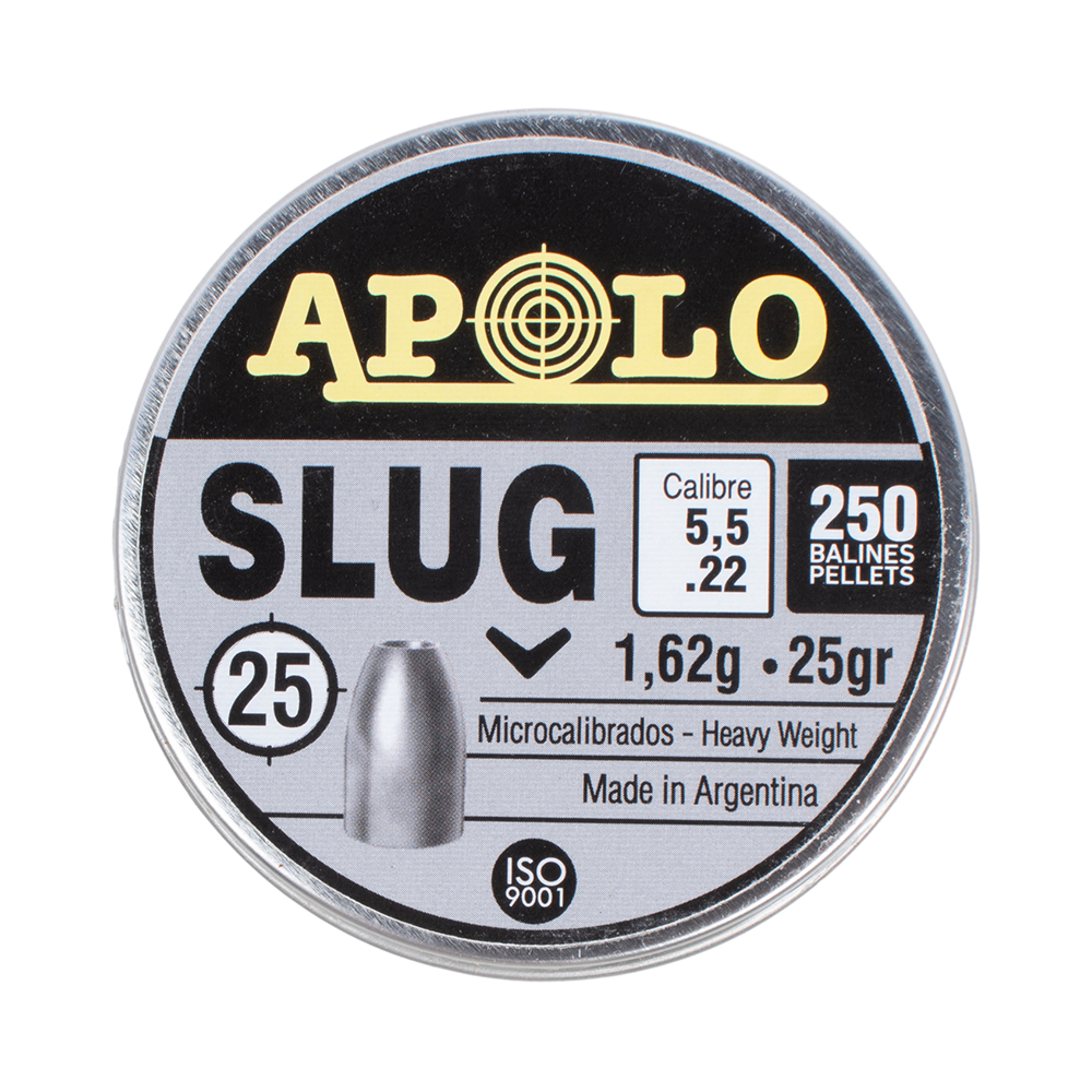 Пульки APOLO Slug 5,5 1,62 250шт - фото 1