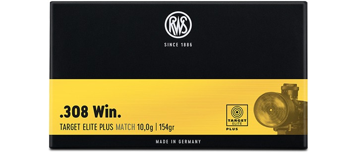 Патрон 308Win RWS Target Elite Plus Match 10гр - фото 1
