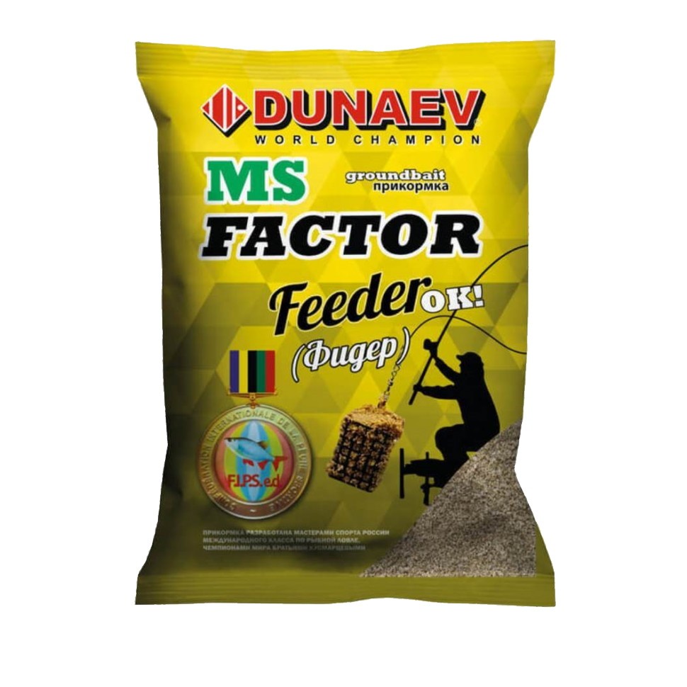 Прикормка Dunaev MS Factor 1кг фидер - фото 1