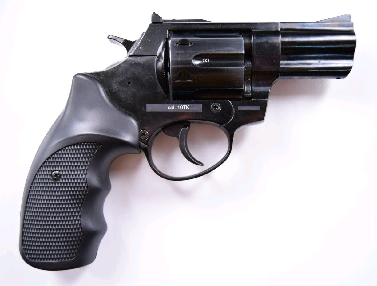 Револьвер Курс-С Taurus-CO 10ТК фумо 2,5" охолощенный - фото 1