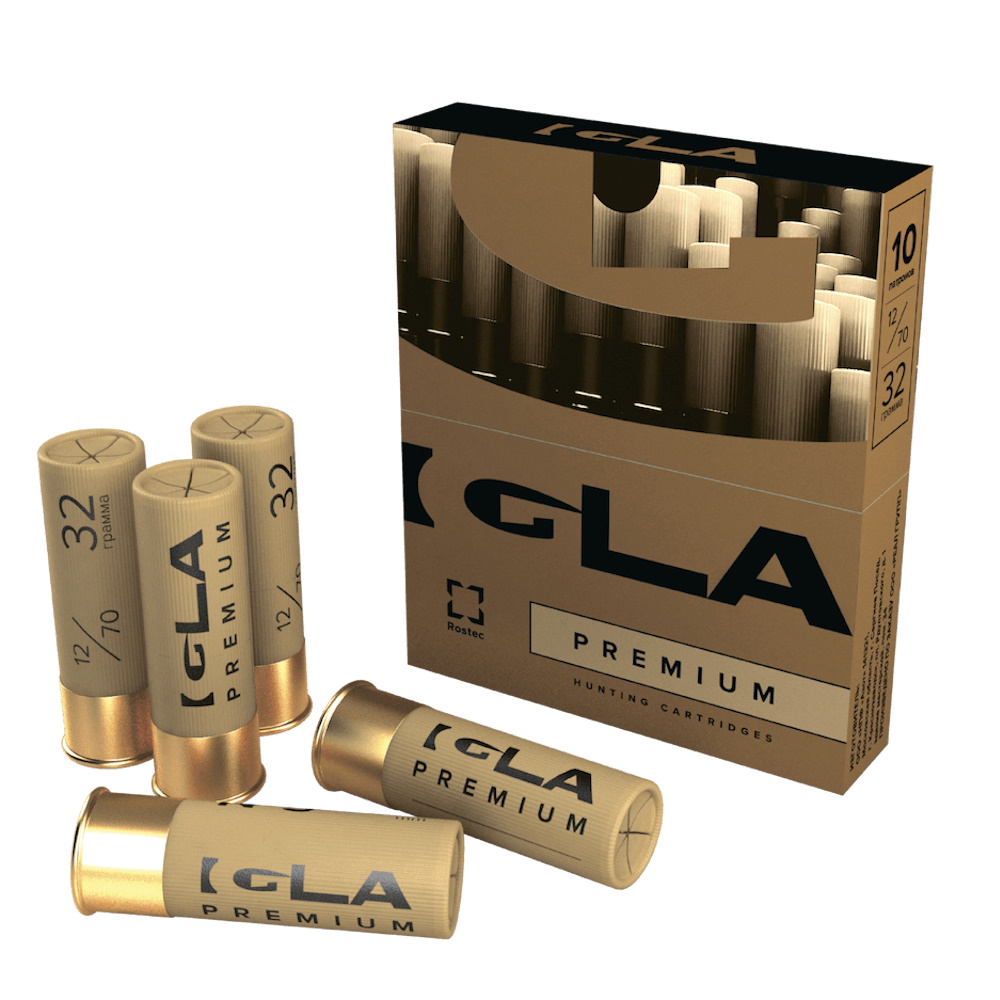 Патрон 12х70 Igla-Premium 0 32гр - фото 1