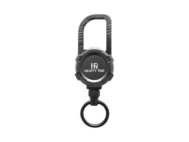 МП Ретривер Hearty Rise Magnetic Carabiner Pin on Reel HPI-2704, black - фото 1