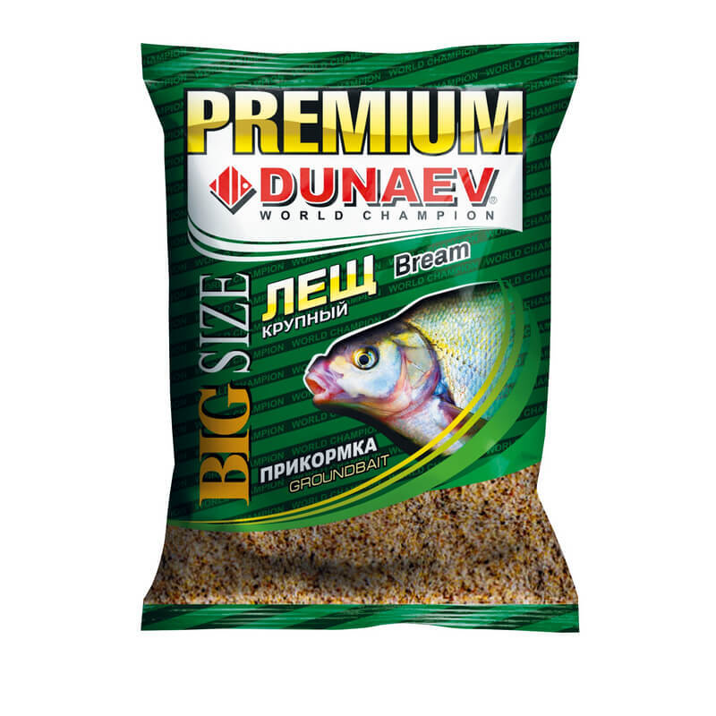 Прикормка Dunaev-Premium 1кг Лещ крупная фракция - фото 1
