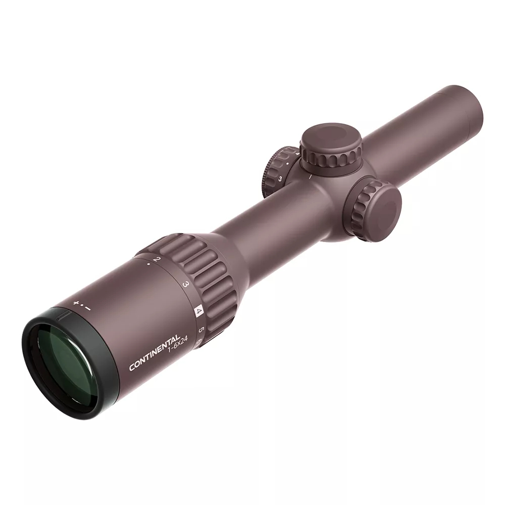 МП Оптический прицел Vector Optics 30мм Continental x6 1-6x24 Coyote Hunting FDE - фото 1