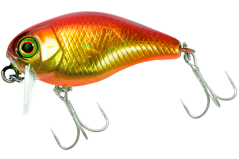 Воблер Jackall Chubby 38 SSR hl red & gold - фото 1