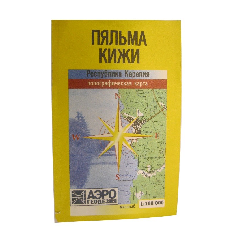 Карта Карелия Пяльма - фото 1
