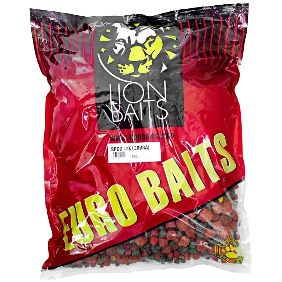 Прикормка Lion Baits Spod Mix слива 5кг - фото 1