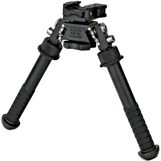 Сошки Atlas BT10-LW17 V8 на Picatinny быстросъёмные 5 углов 5,2-9,6 - фото 1
