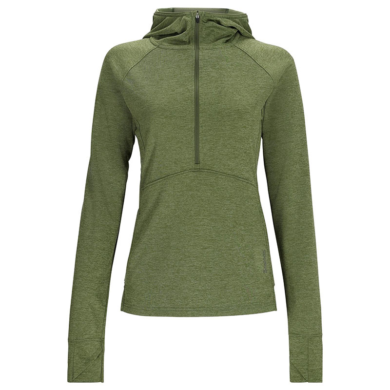 Термофутболка Simms Women's Bugstopper Hoody Dark Clover Heather  - фото 1