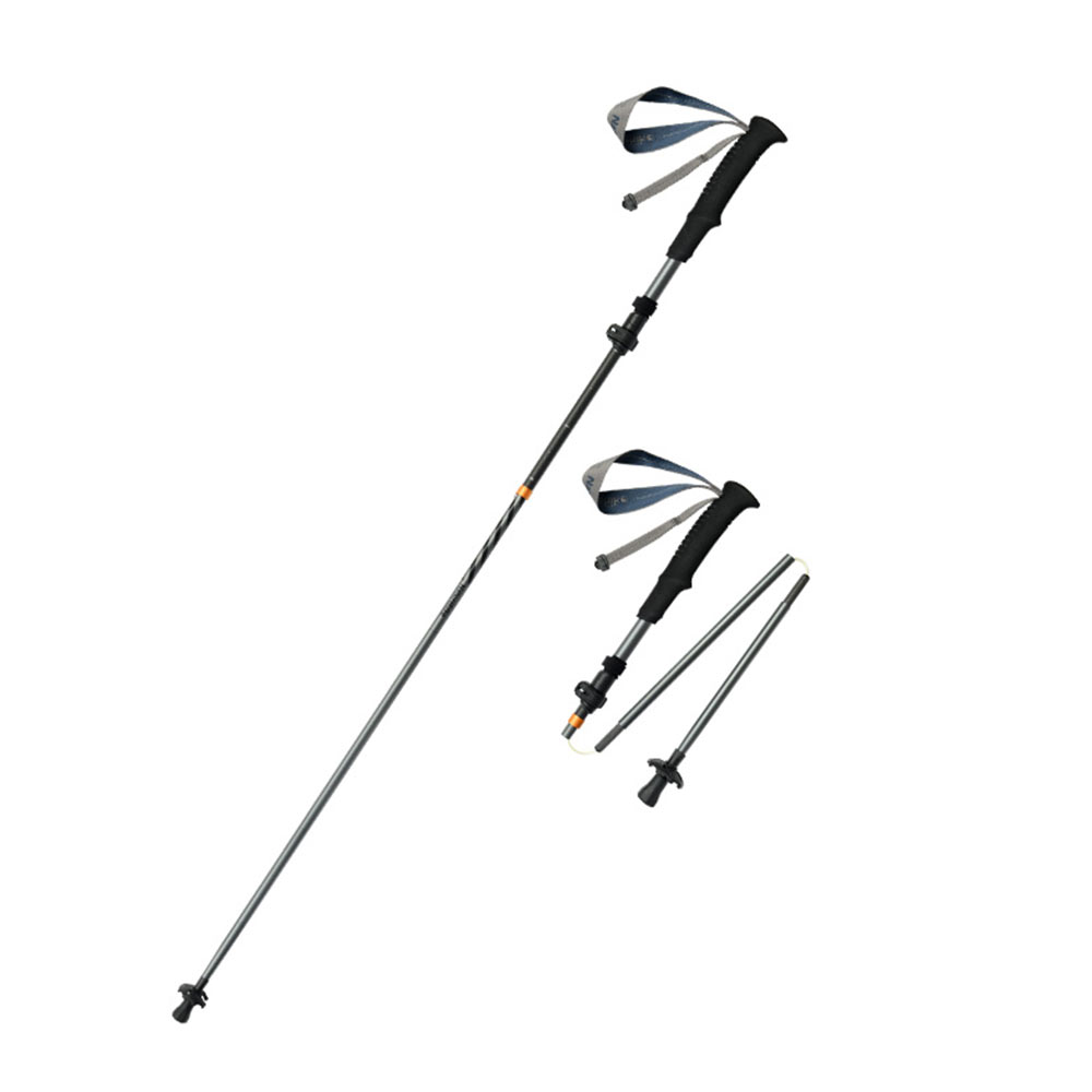 Палка треккинговая Naturehike CNK2450DS012 Carbon-AL Chang feng UL 103-120см сер - фото 1