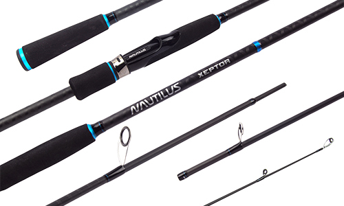 Спиннинг Nautilus Xeptor XPRS-822H 250см 16-56гр Com - фото 1