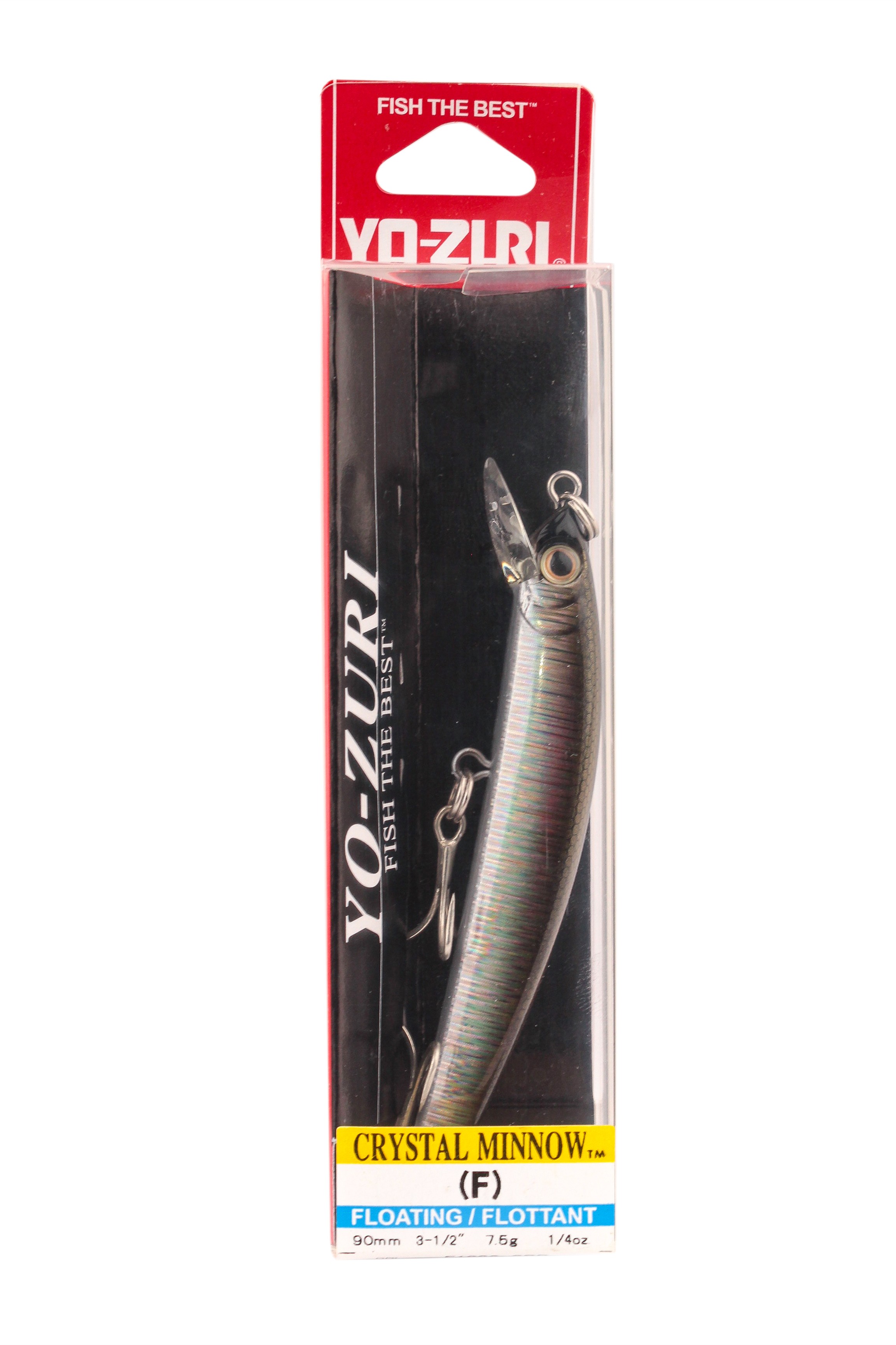 Воблер Yo-Zuri Crystal minnow 90F F1002 SBR - фото 1