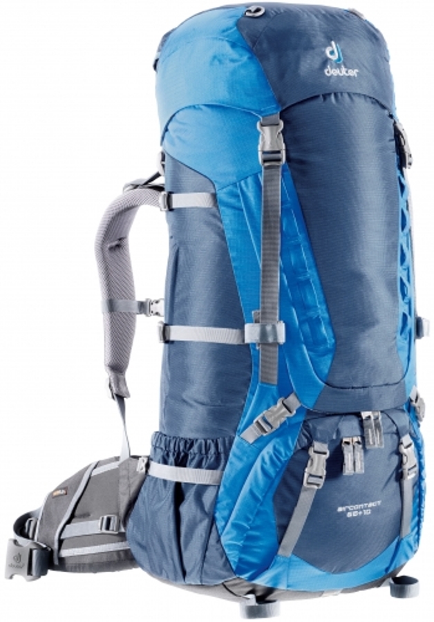 Рюкзак Deuter Aircontact 65+10л midnight/ocean - фото 1