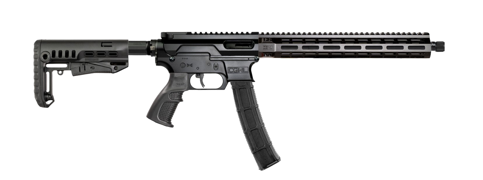 Карабин Adar 9x19 NL9 15'' резьба 16x1 Alfa Precision Сайга 9 Tactic V3 - фото 1