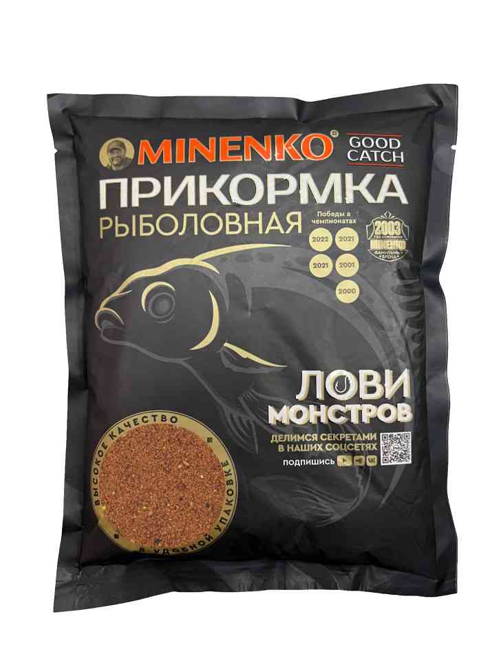 Прикормка MINENKO Good catch тутти-фрутти 0,7кг Com - фото 1
