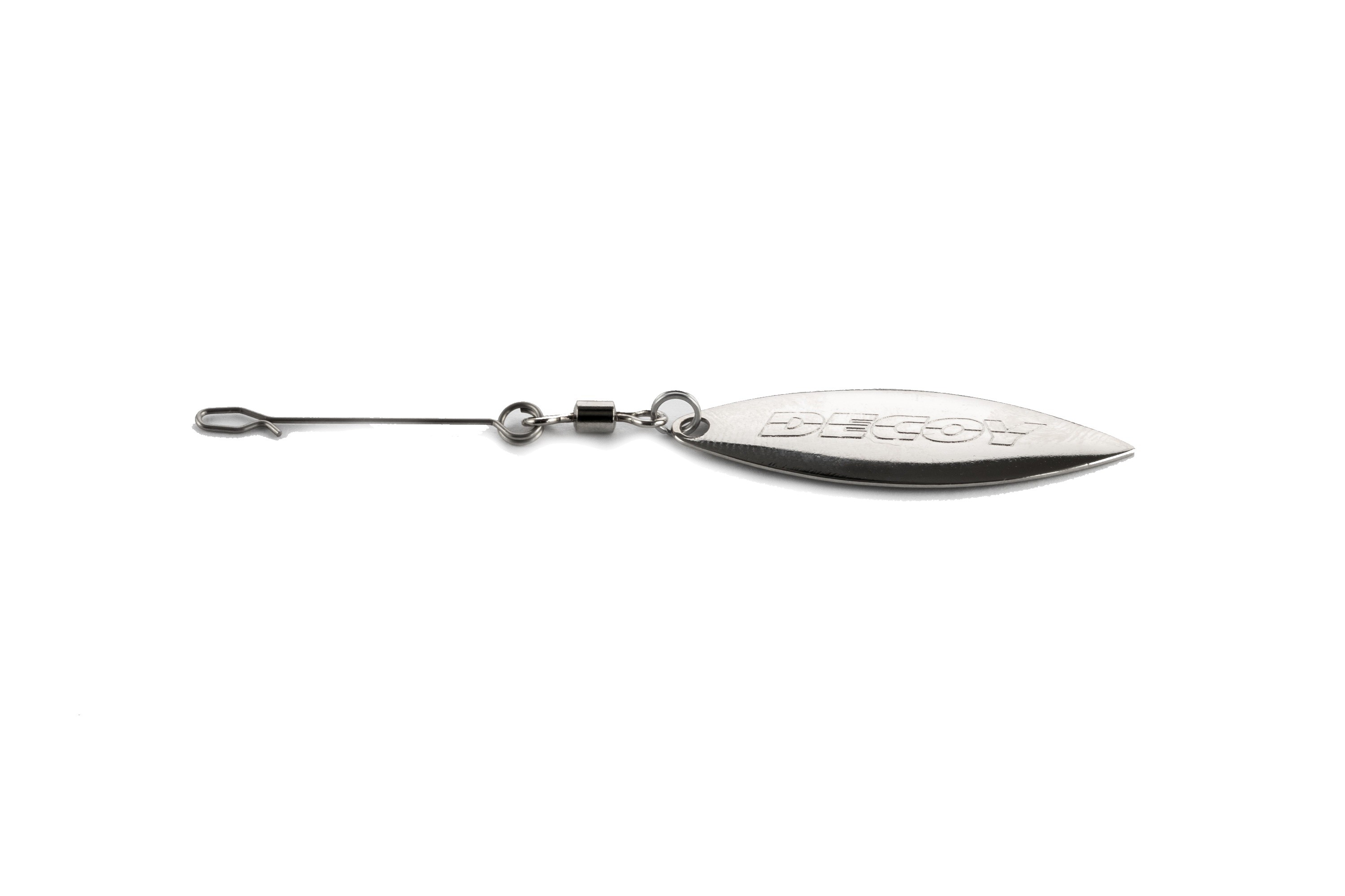 Блесна Decoy Trailer Blade Willow Leaf Silver №3,5 - фото 1