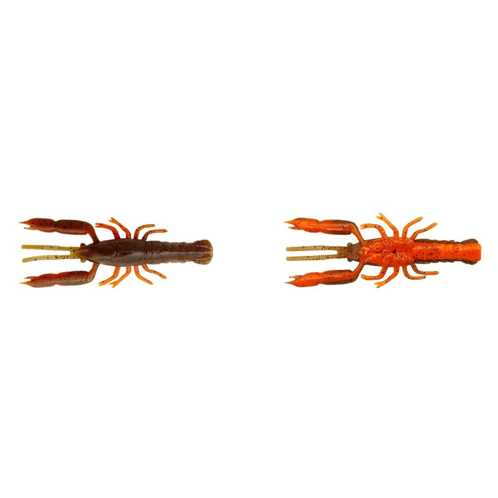 Приманка Savage Gear 3D Crayfish Rattling 6.7см 2.9гр Brown Orange уп.8шт - фото 1