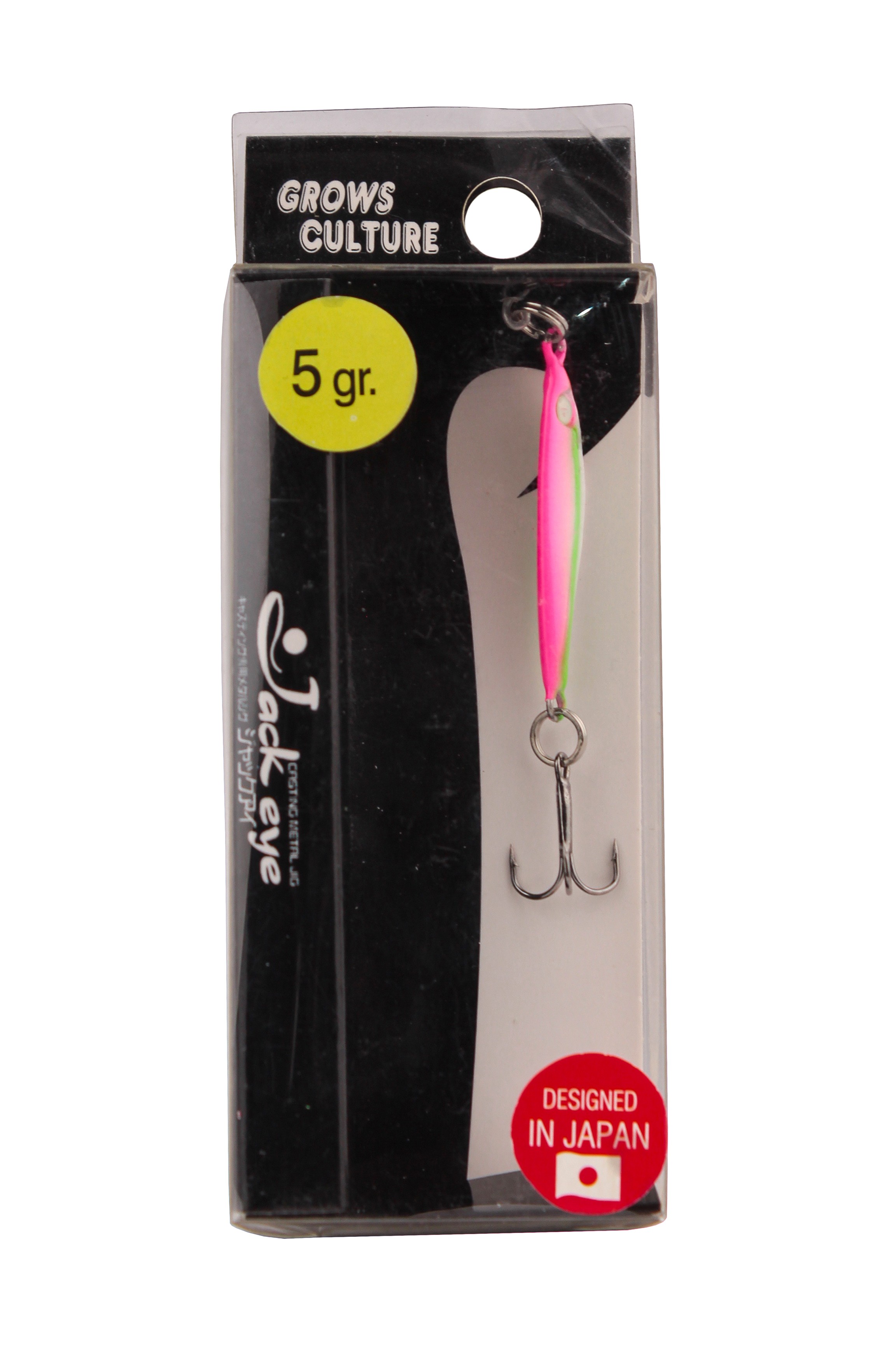 Пилькер Grows culture Jack Eye 5гр цв №9 pink back with glow belly/glow eye - фото 1