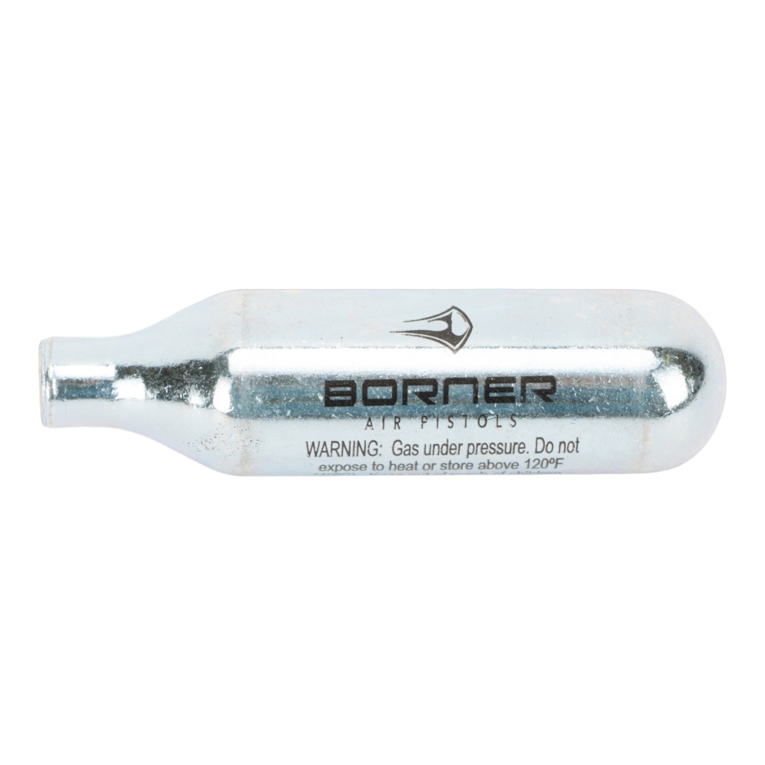 МП Баллончик "Borner", СО2, 8 г. (с логотипом) (в упак. 500 шт.) (Тайвань) - фото 1