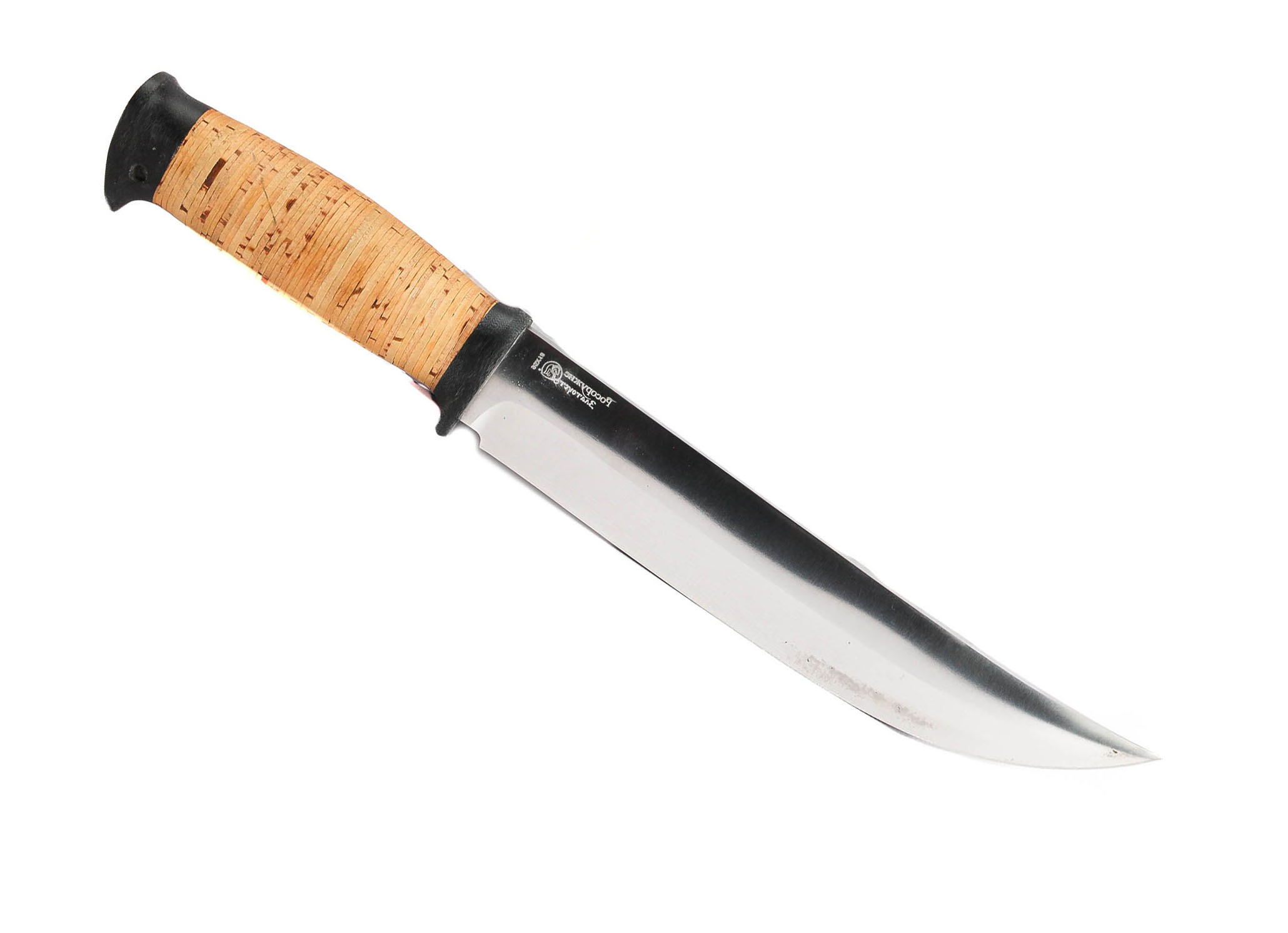 Нож Росоружие Атаман 95х18 береста - фото 1
