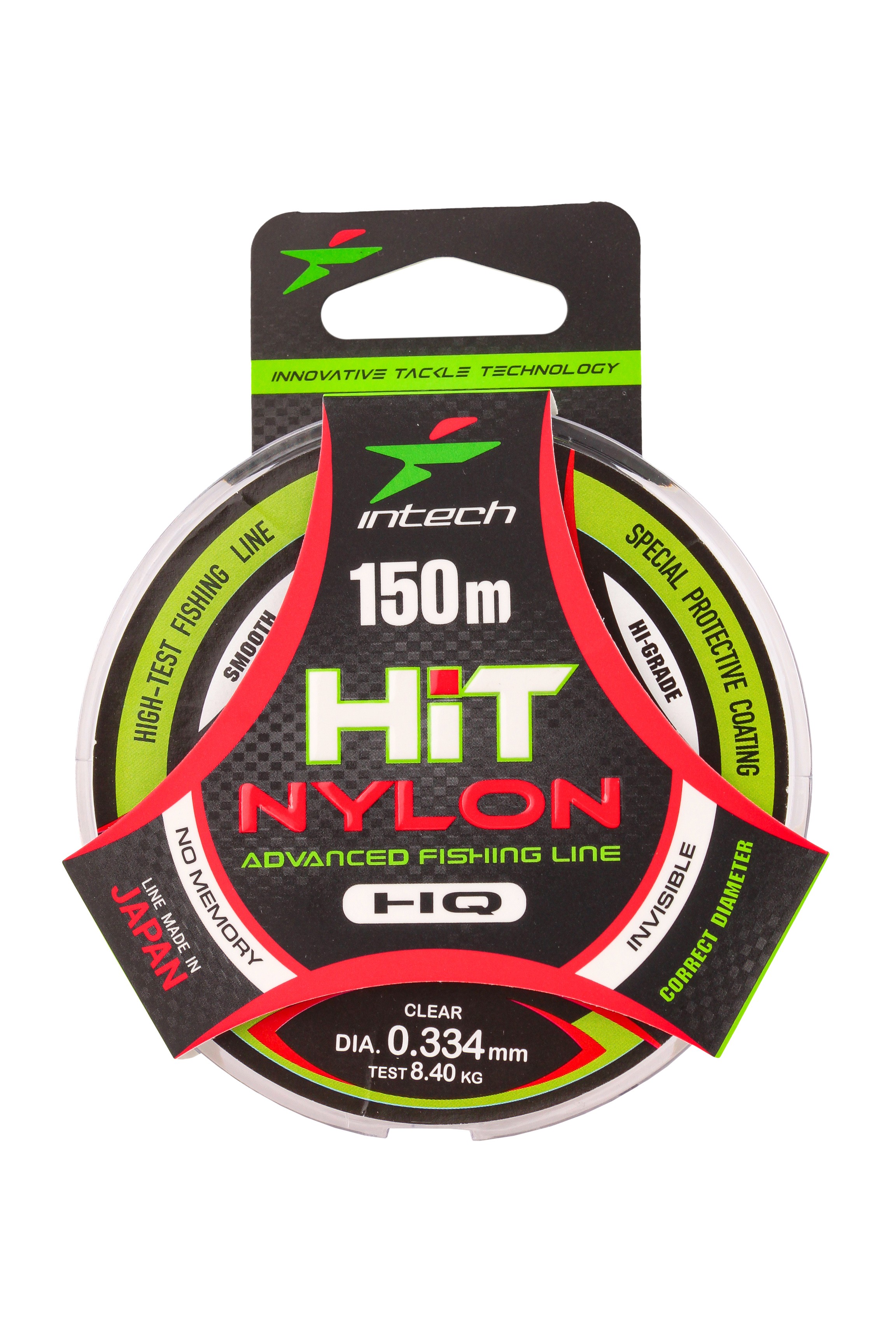 Леска Intech HIT Nylon 150м 0,334 8,4кг - фото 1