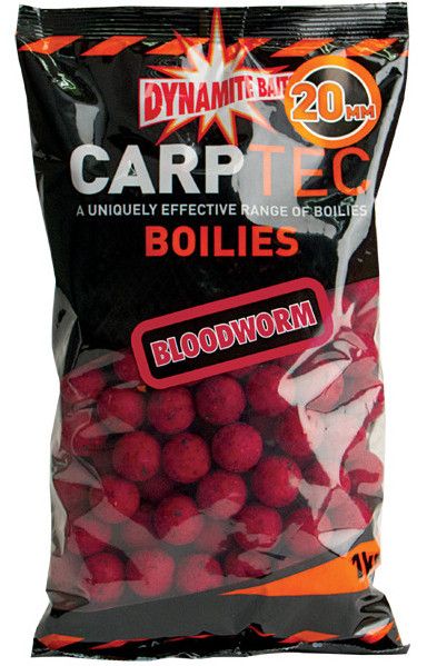 Бойлы Dynamite Baits Carp tec bloodworm 15мм 1кг - фото 1