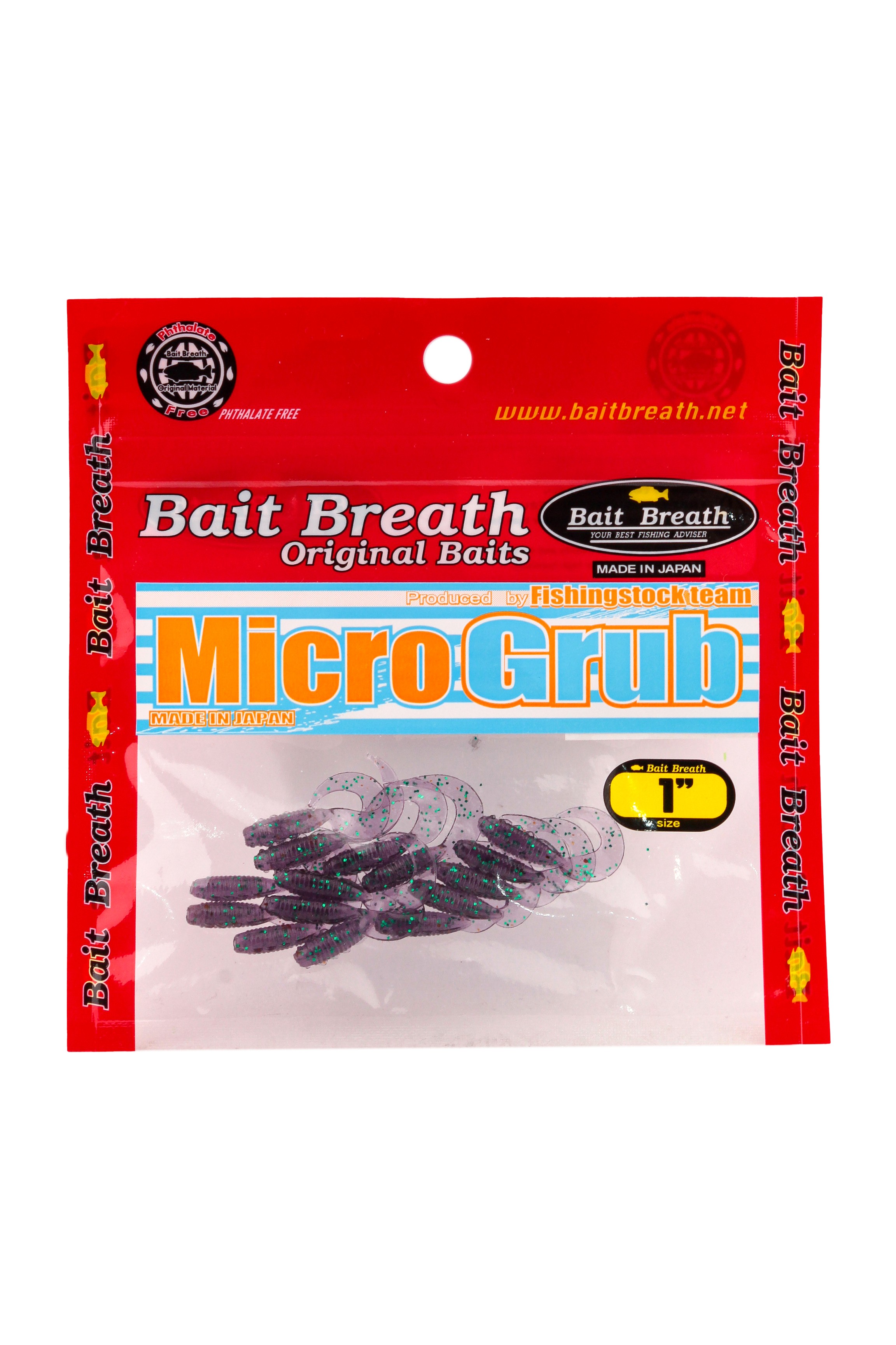 Приманка Bait Breath Micro Grub 1&quot; Ur26 уп.15шт