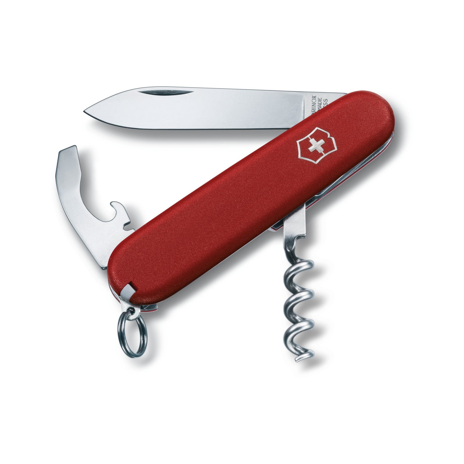 Нож Victorinox Waiter 84мм 9 функций красный - фото 1