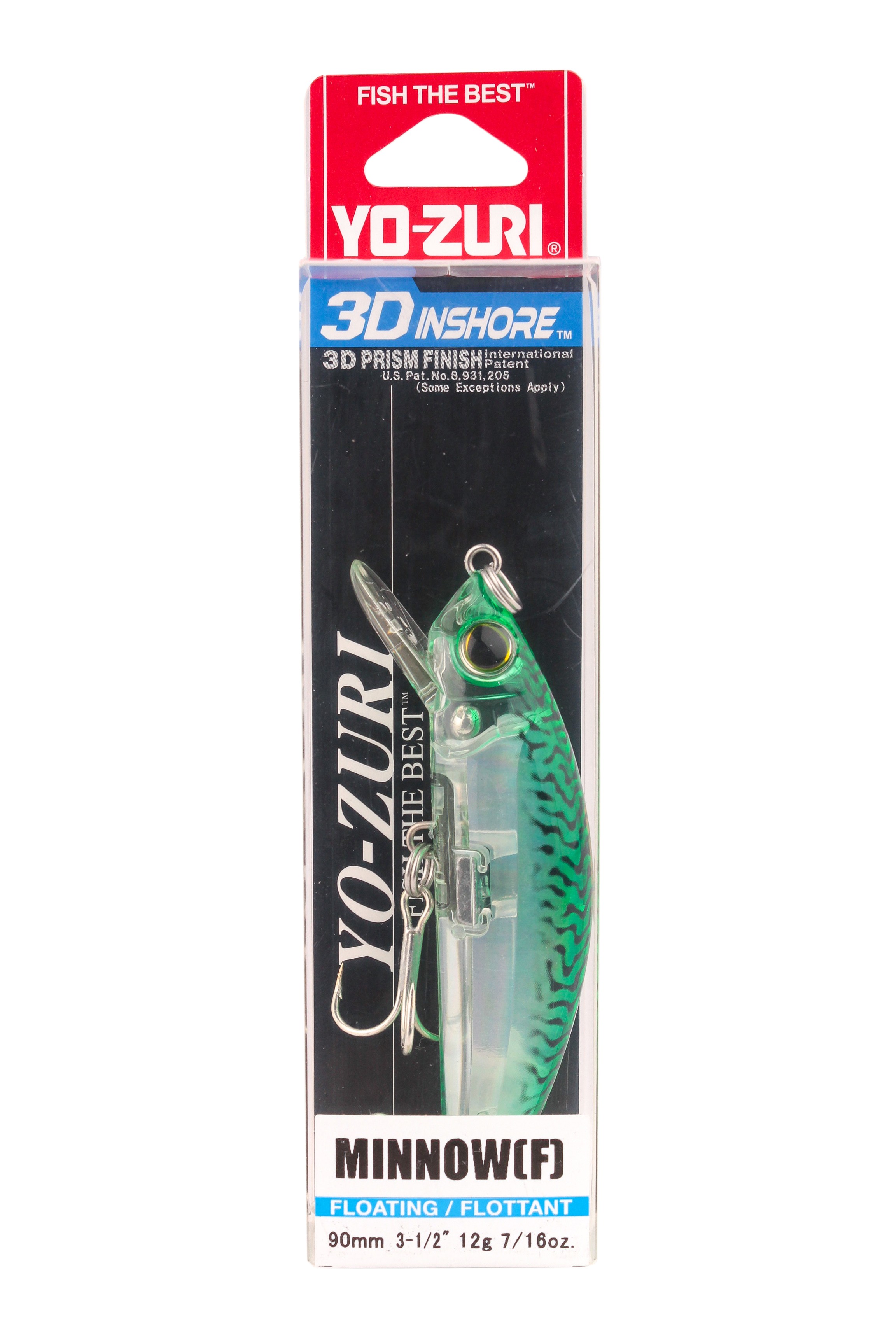 Воблер Yo-Zuri 3D Inshore minnow F 90мм R1212 HGM - фото 1