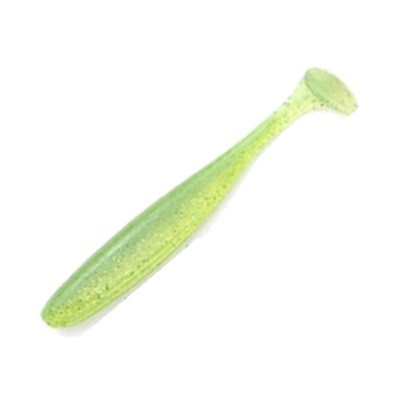 Приманка Keitech виброхвост Easy Shiner 3,5&quot; 424 Lime Chartreuse  - фото 1