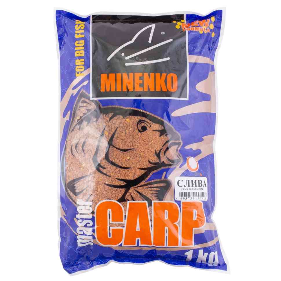 Прикормка MINENKO Master carp слива Com - фото 1