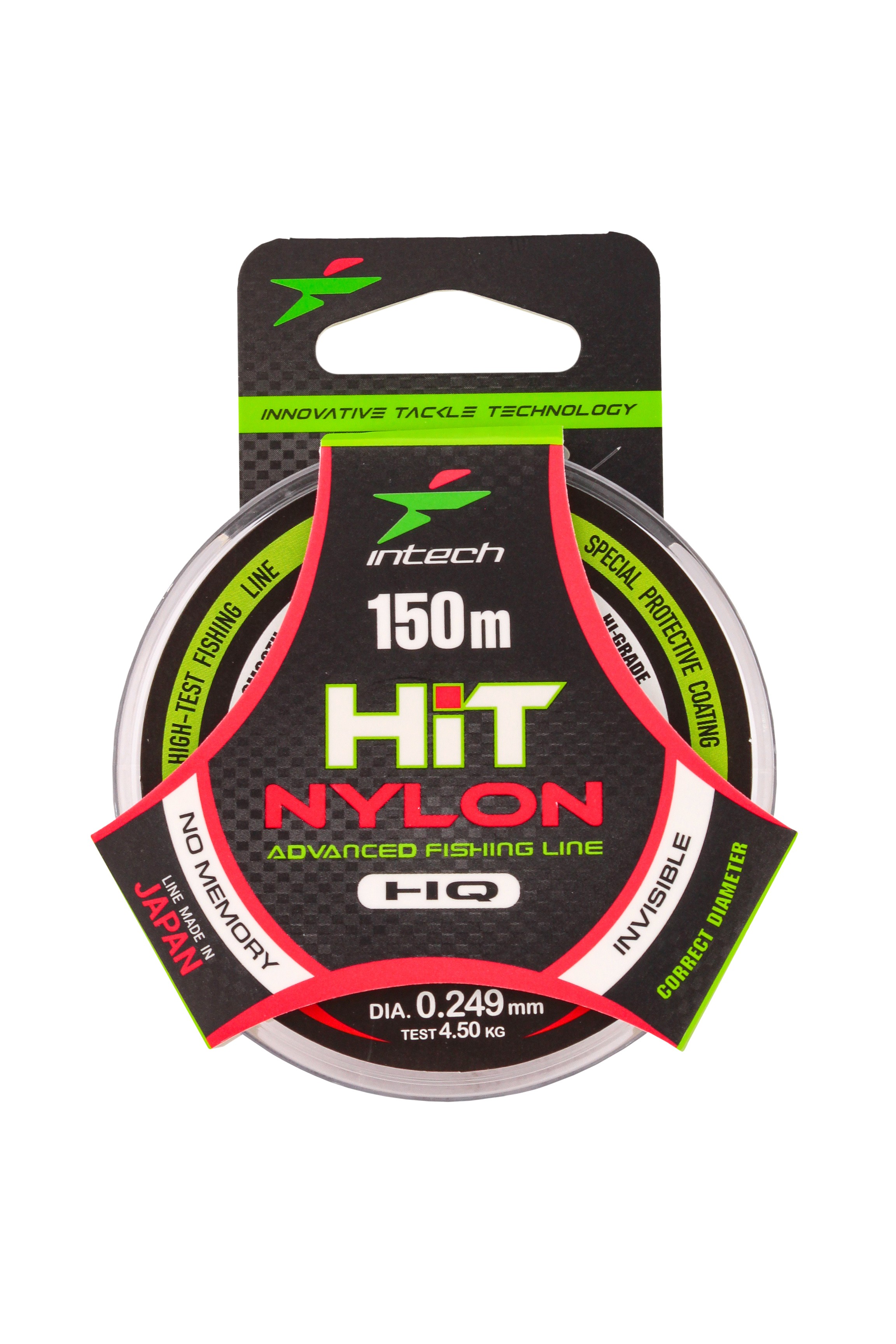 Леска Intech HIT Nylon 150м 0,249 4,5кг - фото 1