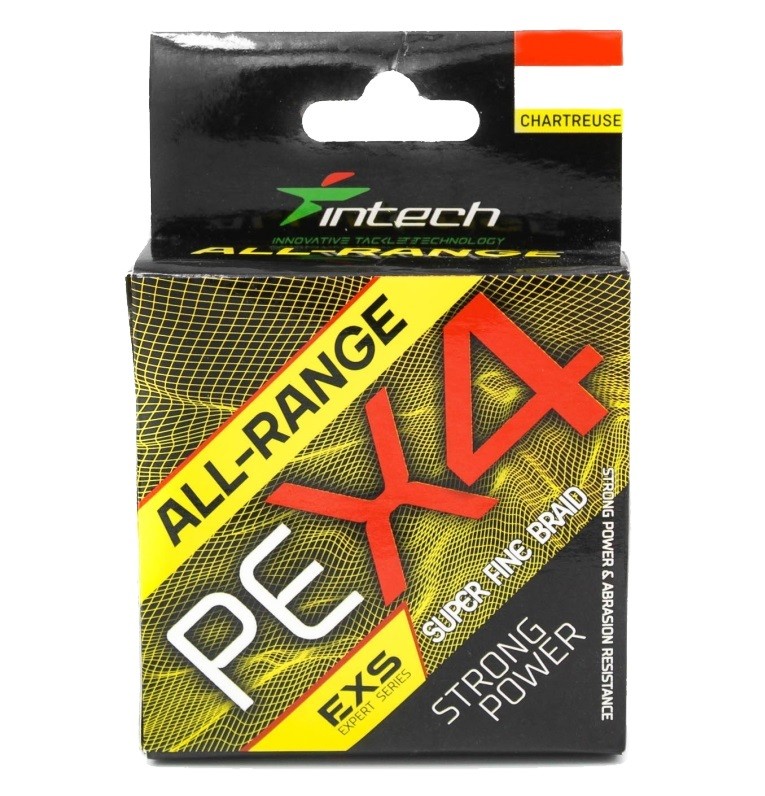 Шнур Intech All-Range PE X-4 120м PE 2,5/0,26мм 26lb 11,8кг - фото 1