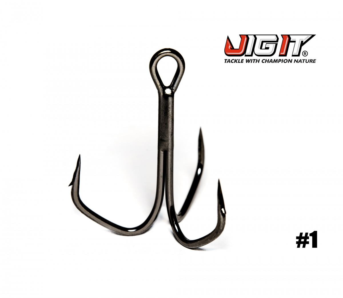 МП Тройник JIG IT Outbarb Treble Hooks, 6 шт/уп. №1 - фото 1