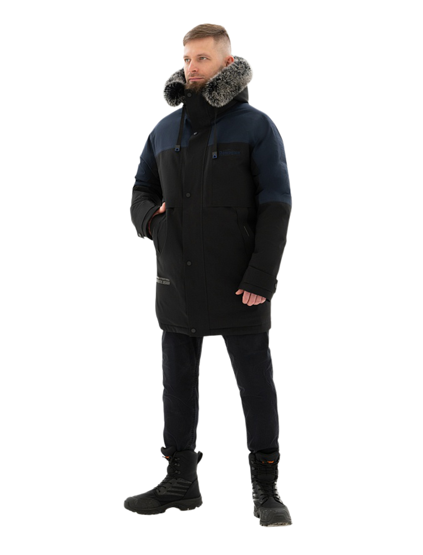 Куртка Remington Versatile black gray - фото 1