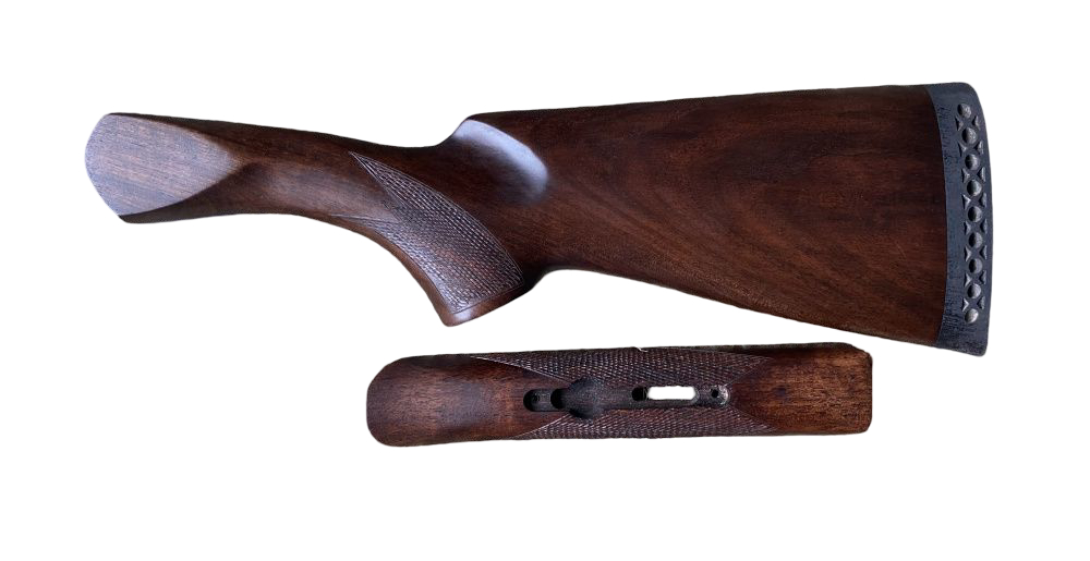Приклад+цевье Левша ИЖ-43 старого образца орех - фото 1