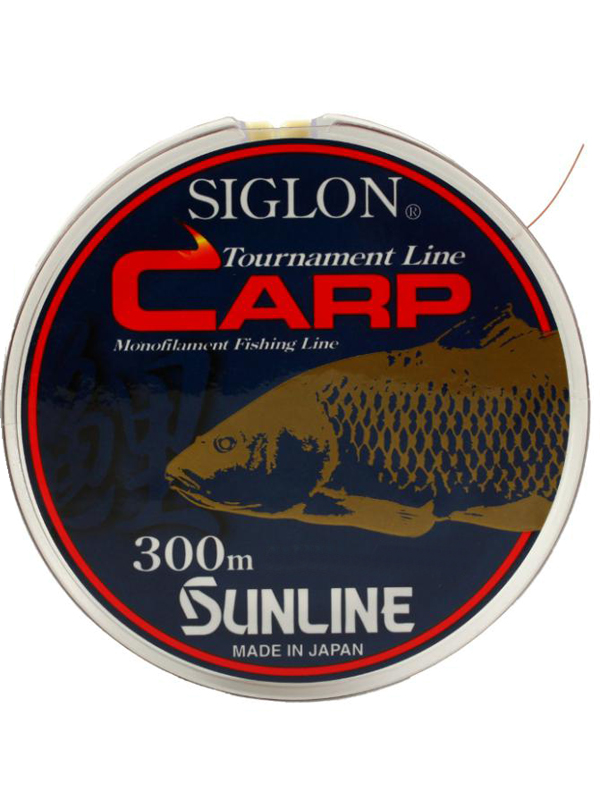 Леска Sunline Siglon carp 300м 0,30мм 6,2кг - фото 1