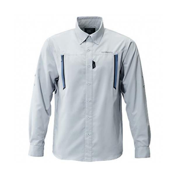 Рубашка Shimano Airventi Fishing shirts серый  - фото 1
