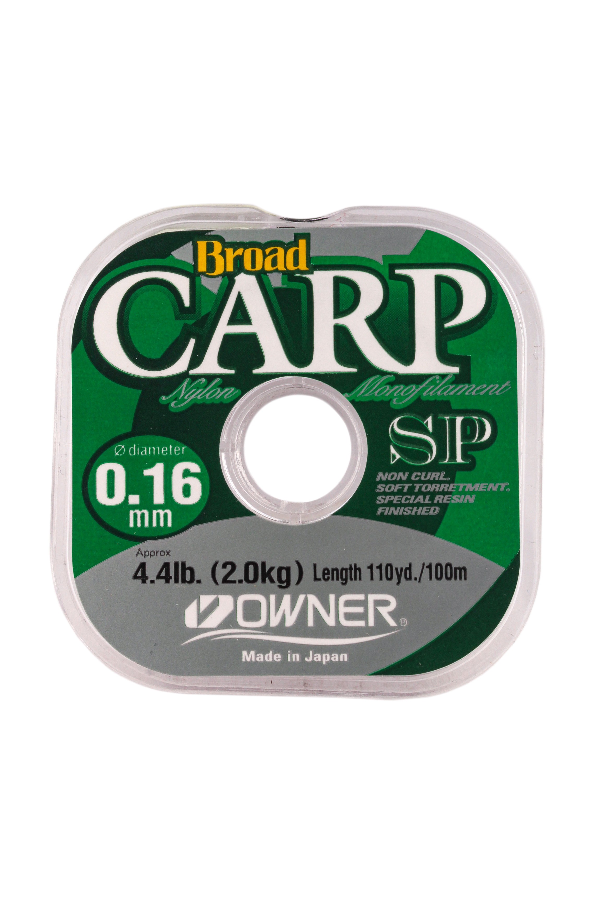 Леска Owner Broad carp special 100м 0,16мм
