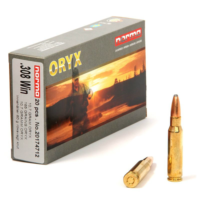 Патрон 308Win Norma Oryx 10,7г - фото 1