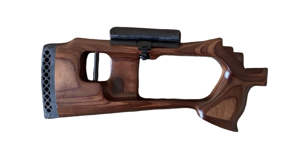 Приклад Левша Вепрь СОК-94,95 тип СВД подушка левша фанера - фото 1