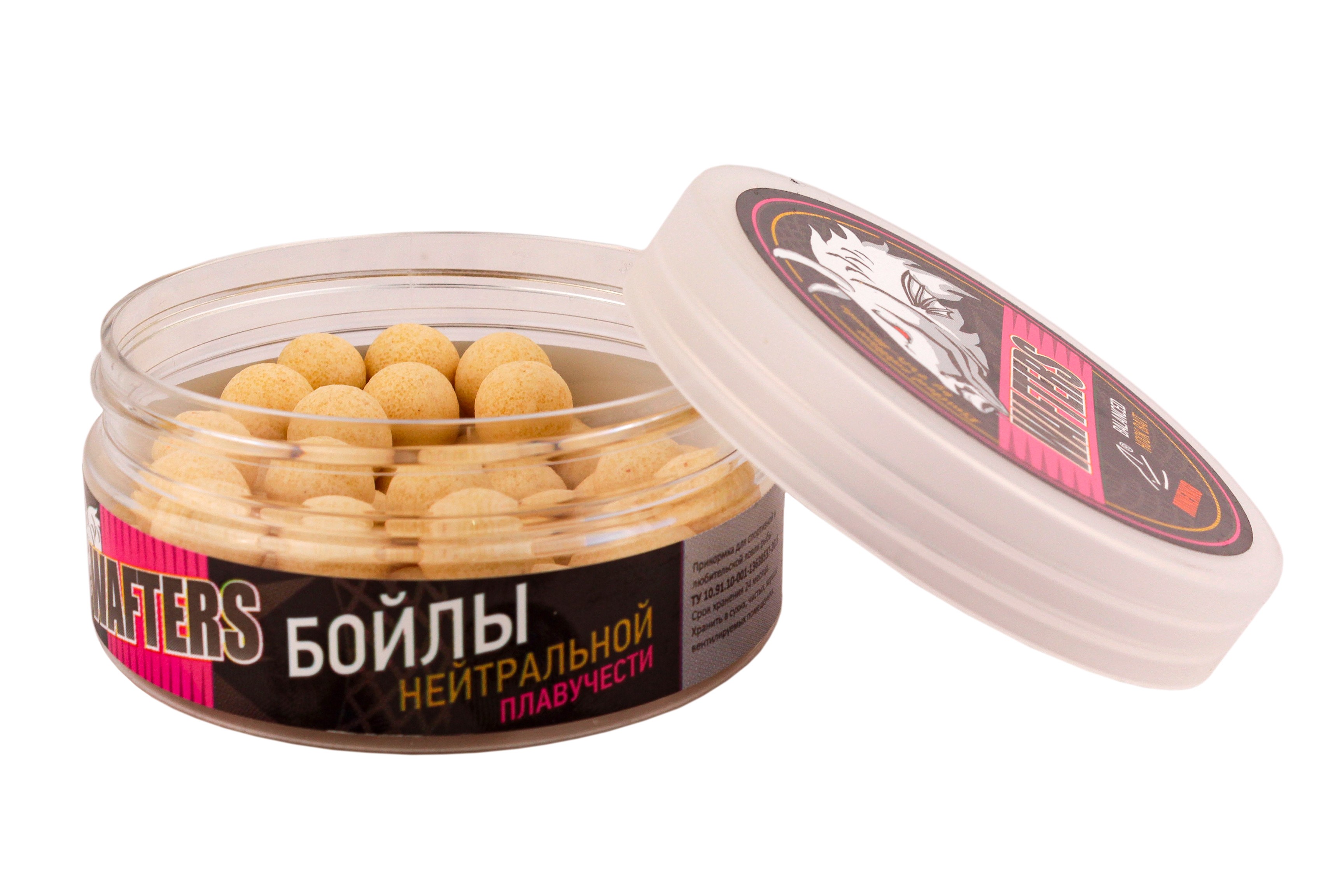 Бойлы MINENKO Wafters Garlic Fluo 14мм 70гр банка