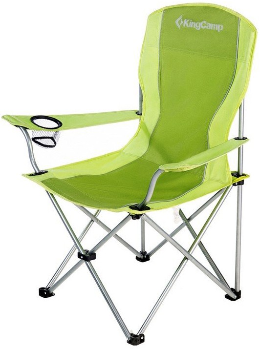 Кресло King Camp Arms Chair складное сталь 84х50х93 зеленый - фото 1