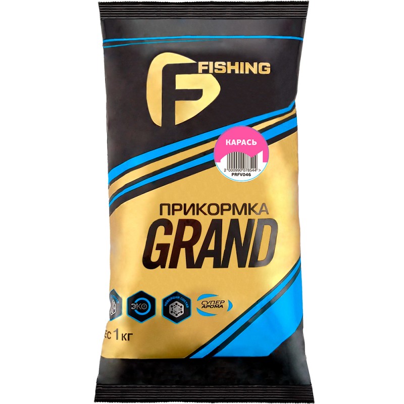 Прикормка F-FISHING GRAND Карась 1кг - фото 1