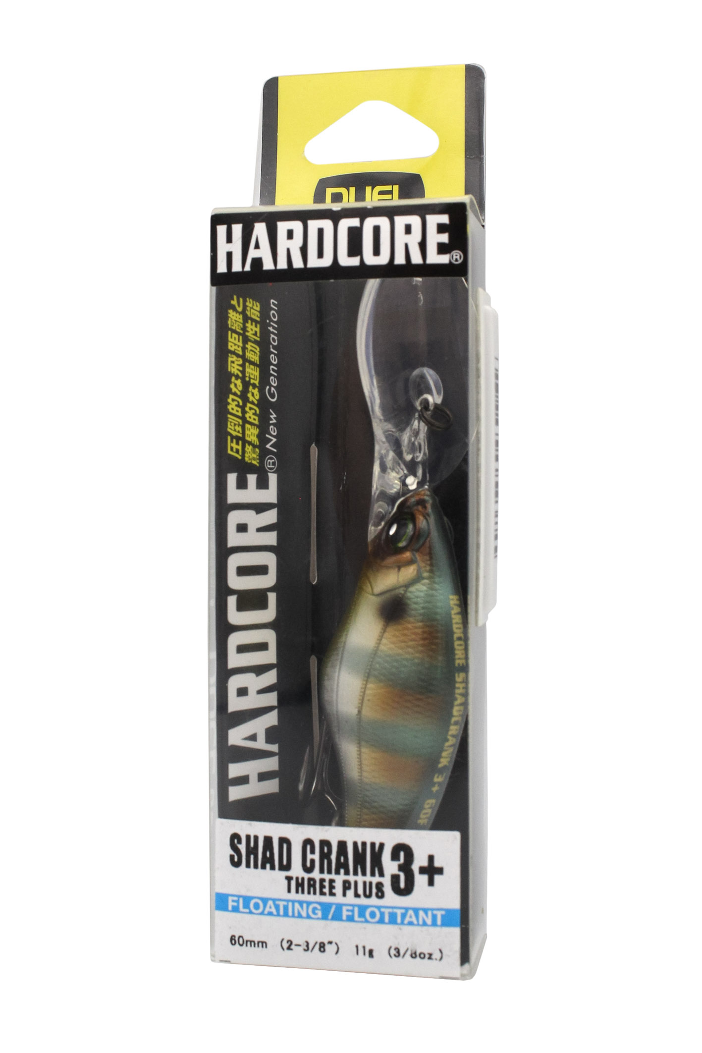 Воблер Yo-Zuri Duel Hardcore shad crank 3+ 60F R1186 BBG - фото 1