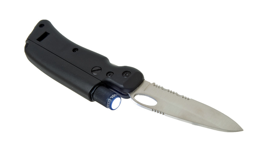 Нож SOG Tool Logic складной с фонарем - фото 1