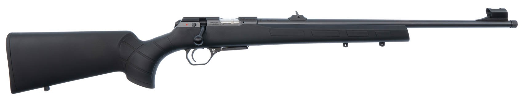 Карабин CZ 457 Black Raven 22LR 1/2x20 UNF черный ворон 630мм - фото 1